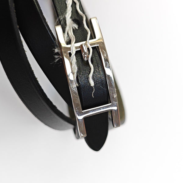 Hapi 3 Metal Black Bangle