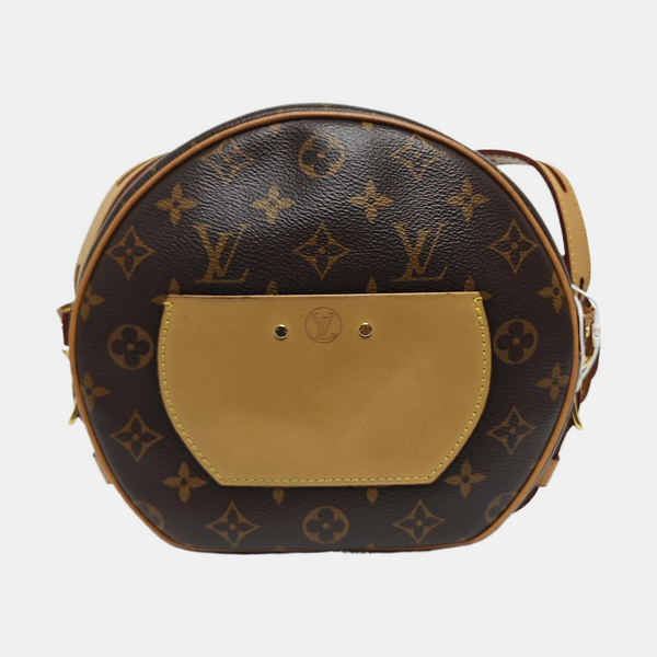 BOITE CHAPEAU MM Monogram Coated Canvas Brown
