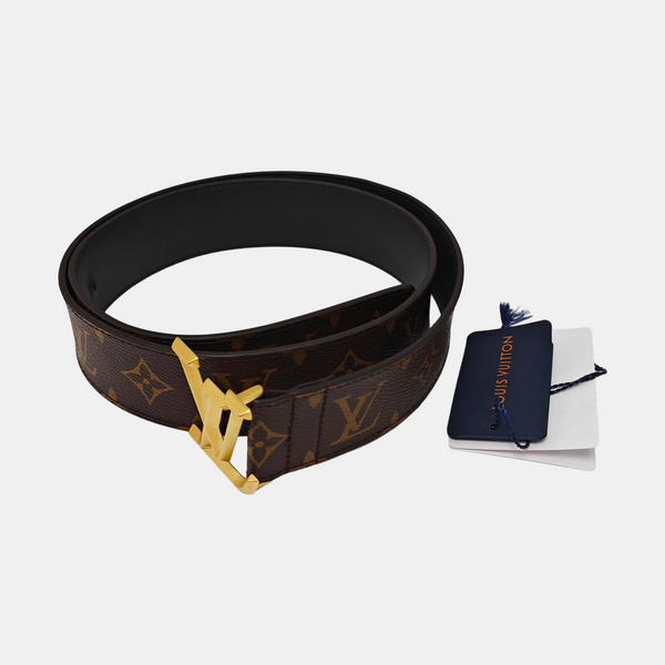 Coated Canvas Belt Brown