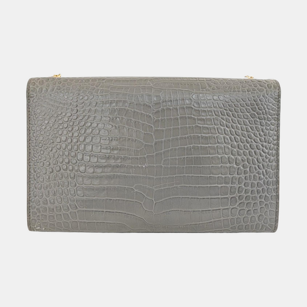 KATE Medium Calfskin Gray