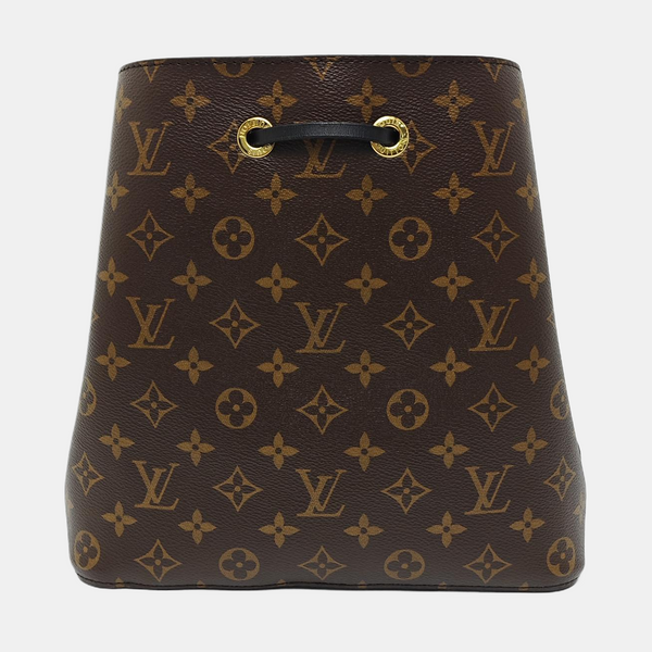 NÉONOÉ MM Monogram Coated Canvas Brown