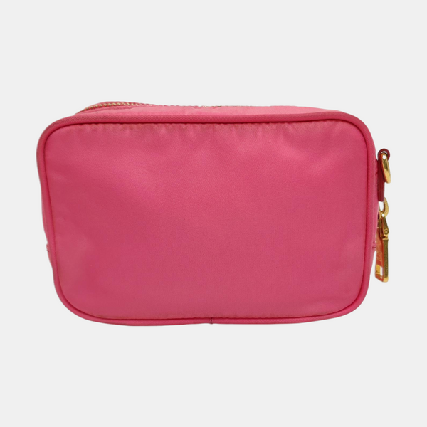 Nylon Shoulder Bag Red