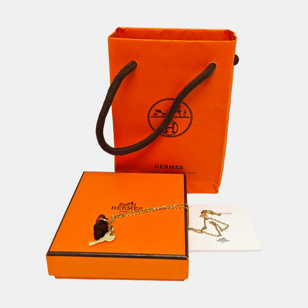 Amulette Metal Gold Necklace