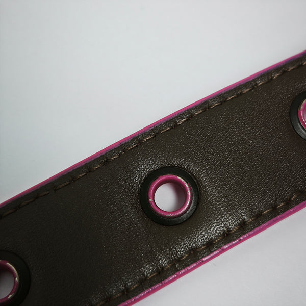 Leather Belt Red