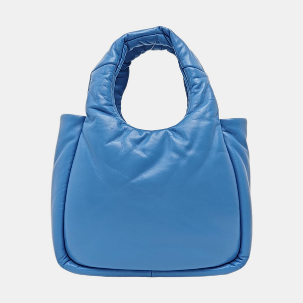 Lambskin Shoulder Bag Blue