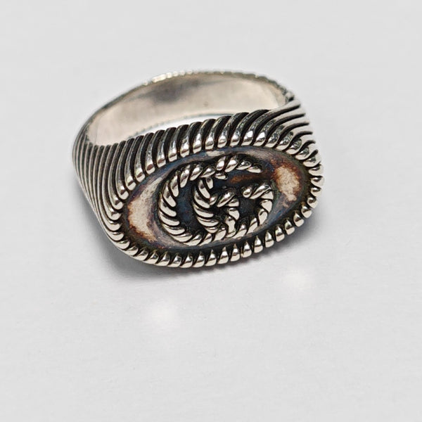 GG Running 925 Sterling Silver Ring HK 13