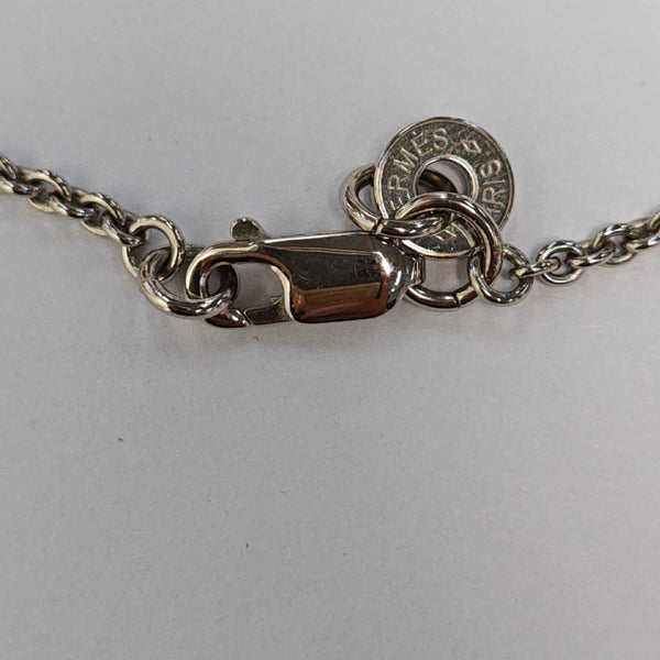 Cor H Cor Baroque Metal Silver Necklace
