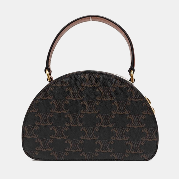 TRIOMPHE Mini Coated Canvas Brown