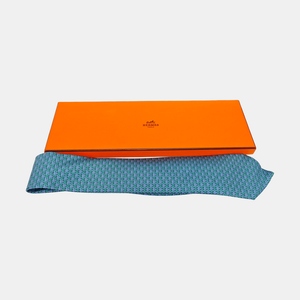 Mulberry Silk Tie Blue