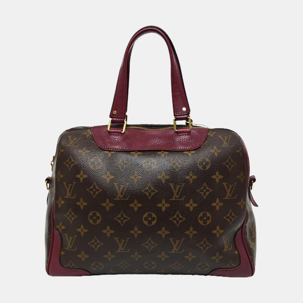 RETIRO NM Monogram Coated Canvas Brown