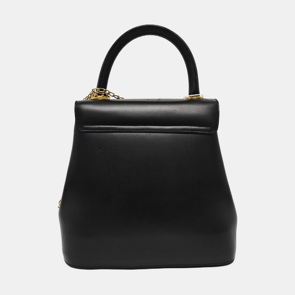 Calfskin Shoulder Bag Black