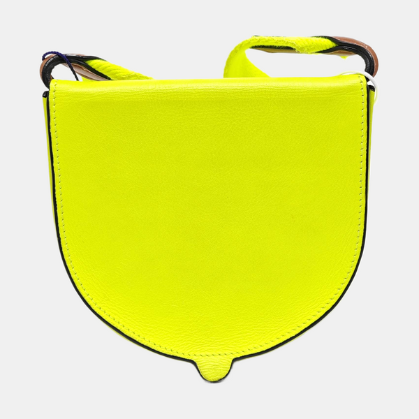 Heel Small Calfskin Yellow