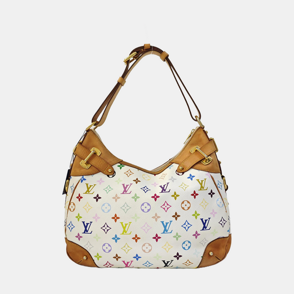 LV × TM GRETA Monogram Coated Canvas White