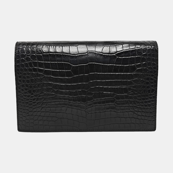 Calfskin Shoulder Bag Black