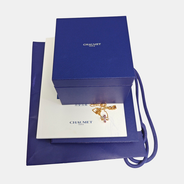 Jeux De Liens 18k Rose Gold Necklace