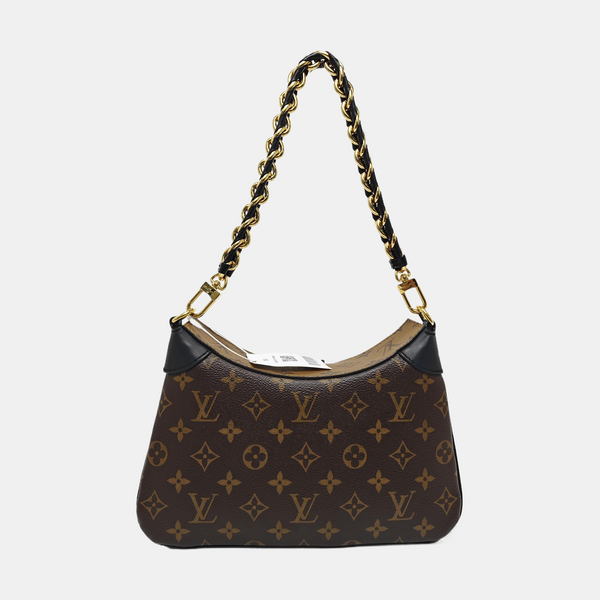 TWINNY Monogram Coated Canvas Brown