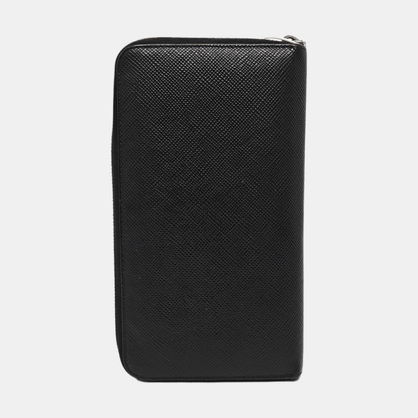 Saffiano Calfskin Wallet Black