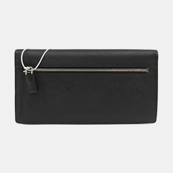 Saffiano Calfskin Wallet Black
