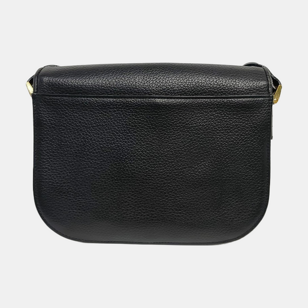 Calfskin Crossbody Bag Black