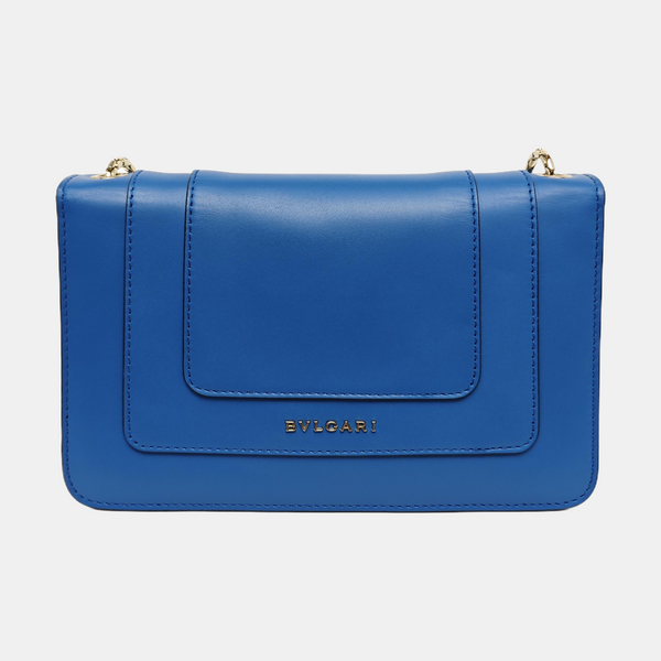 SERPENTI FOREVER Small Calfskin Blue