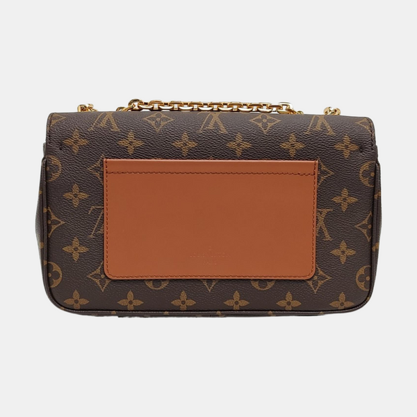 MARCEAU Monogram Coated Canvas Brown