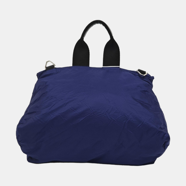Nylon Shoulder Bag Blue