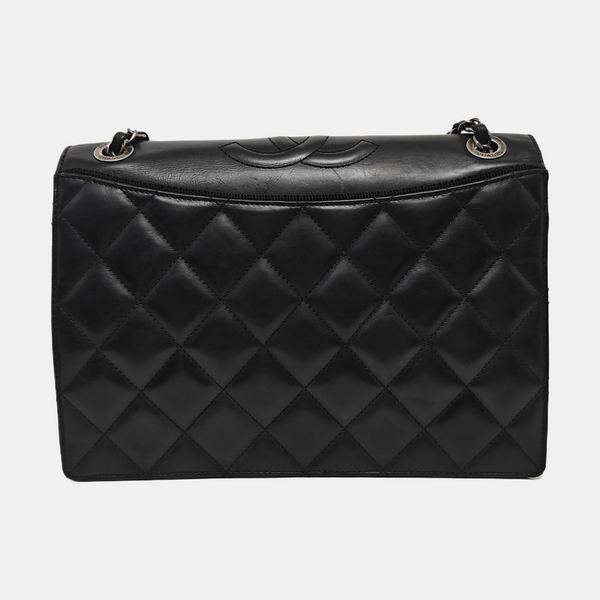 BALLERINE Medium Quilted Calfskin Black