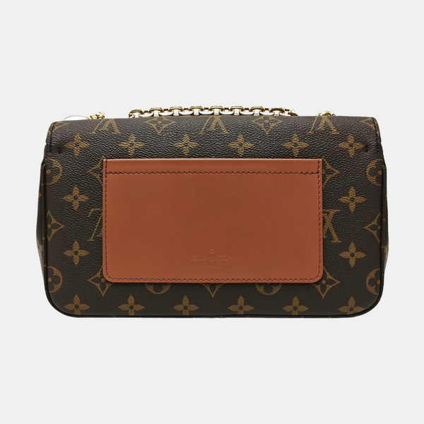 MARCEAU Monogram Coated Canvas Brown
