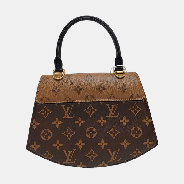 EDEN Monogram Coated Canvas Brown