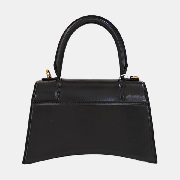 Hourglass S Calfskin Black