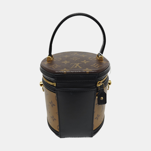 CANNES PM Monogram Coated Canvas Brown
