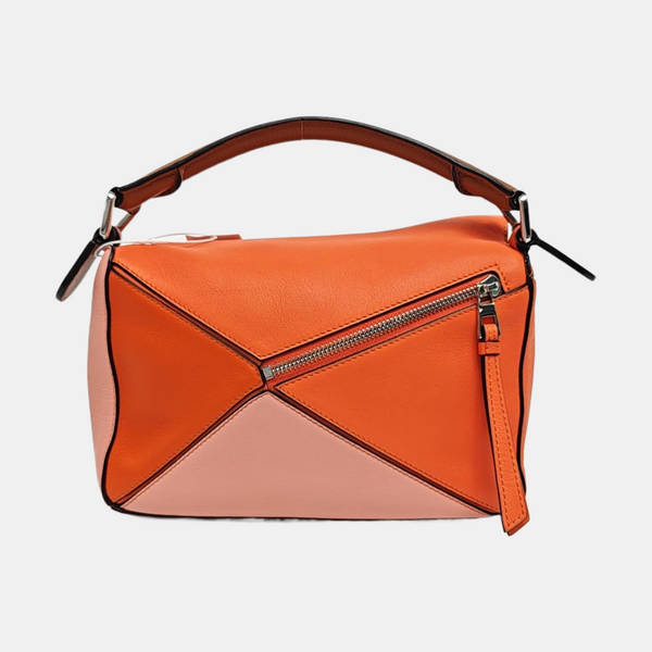 Puzzle Small Calfskin Multicolor