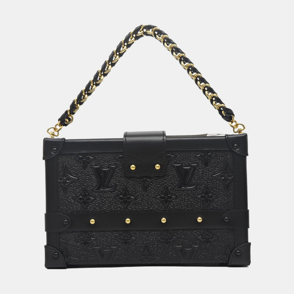 PETITE MALLE Quilted Sequins Black