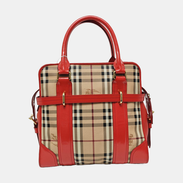 Minford Small Coated Canvas Beige
