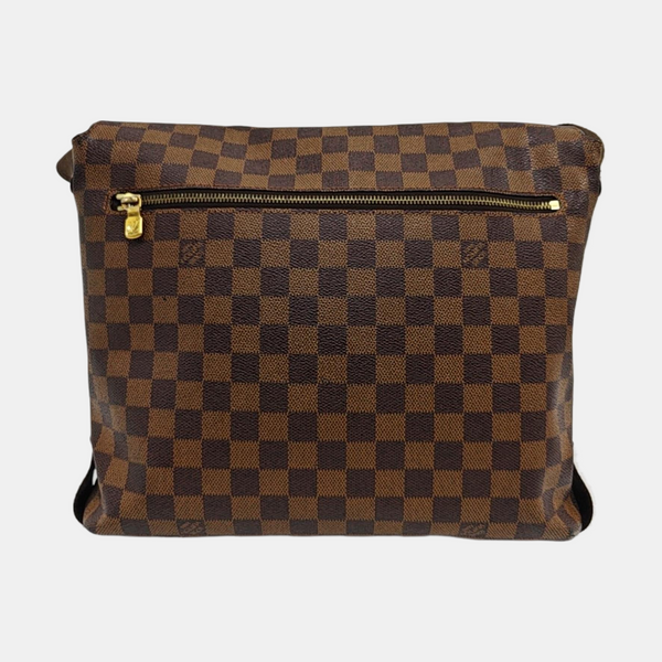 BROOKLYN Damier Ebene Coated Canvas Brown