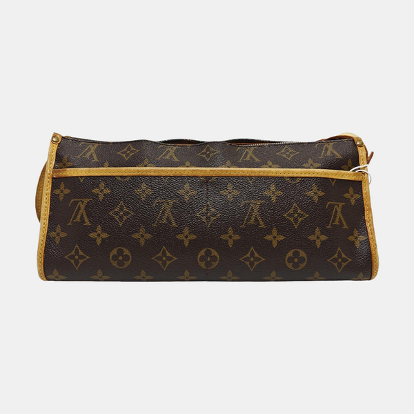 POPINCOURT Monogram Coated Canvas Brown