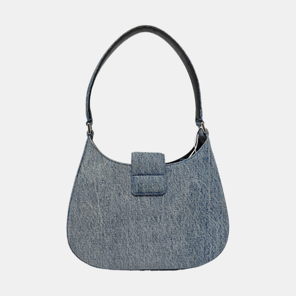 Denim Shoulder Bag Blue