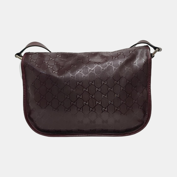 Monogram Coated Canvas Red