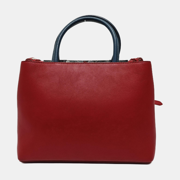 2 Jours Small Calfskin Red