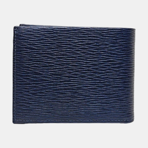 Authenticated pre-owned Gancini Calfskin Blue Wallet - Wallet at Looply