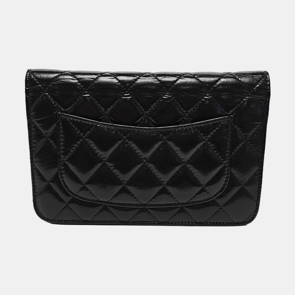 WOC Quilted Calfskin Black