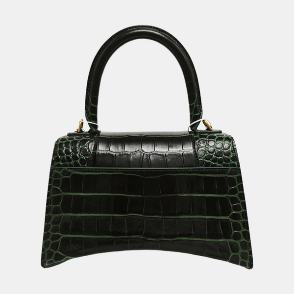 Hourglass S Calfskin Green
