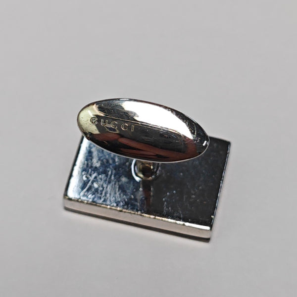 Metal Cufflink Silver