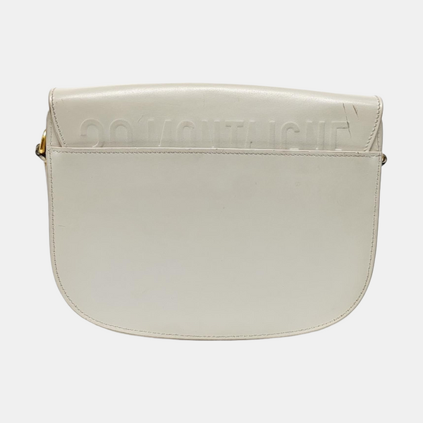 Bobby Medium Calfskin White