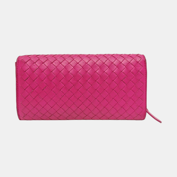 Lambskin Wallet Red