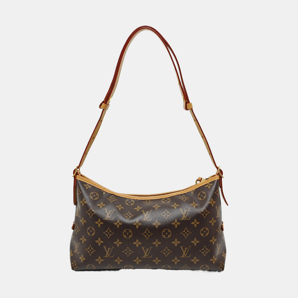 CARRYALL MM Monogram Coated Canvas Brown