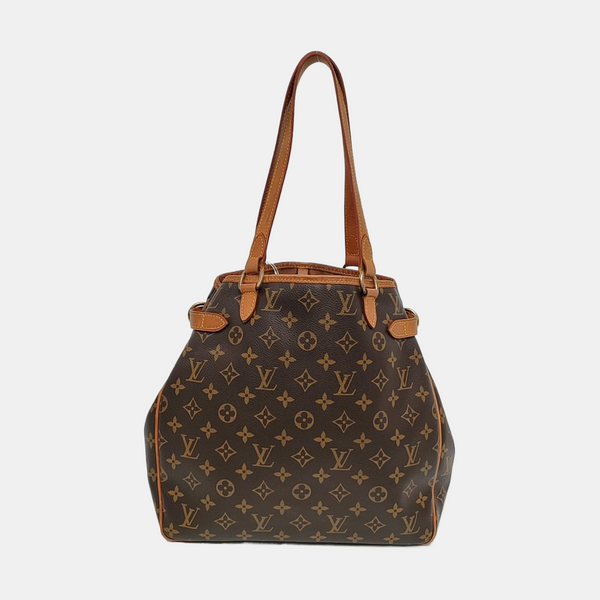 BATIGNOLLES MM Monogram Coated Canvas Brown