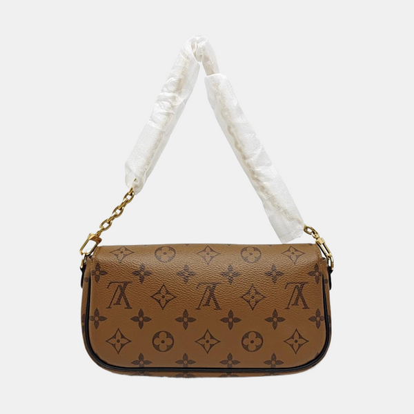 IVY Monogram Coated Canvas Brown