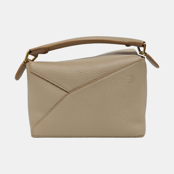 Puzzle Mini Calfskin Beige