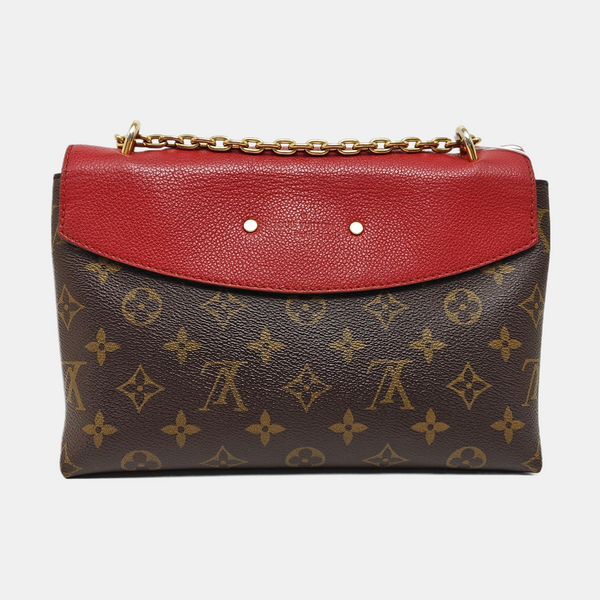 SAINT PLACIDE Monogram Coated Canvas Brown